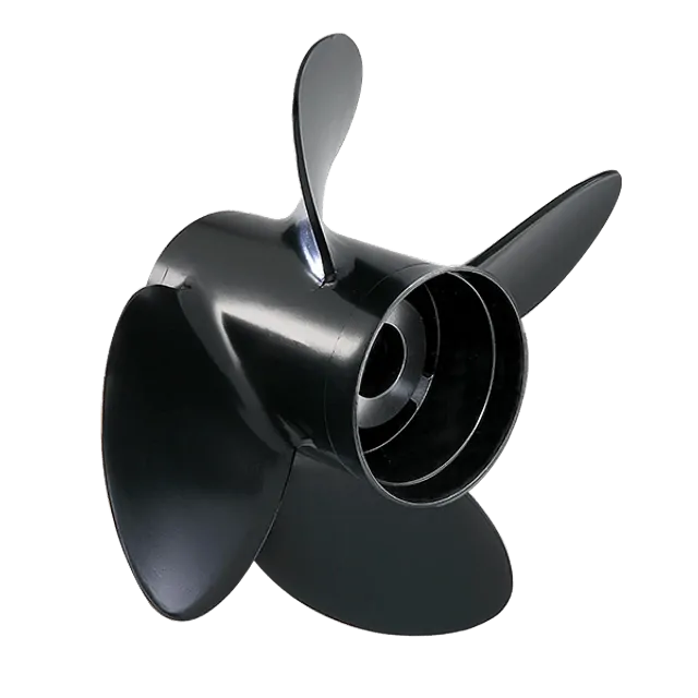 SOLAS RUBEX Aluminum Propeller 4-Blade 12.5x19 RH For Outboard Motors