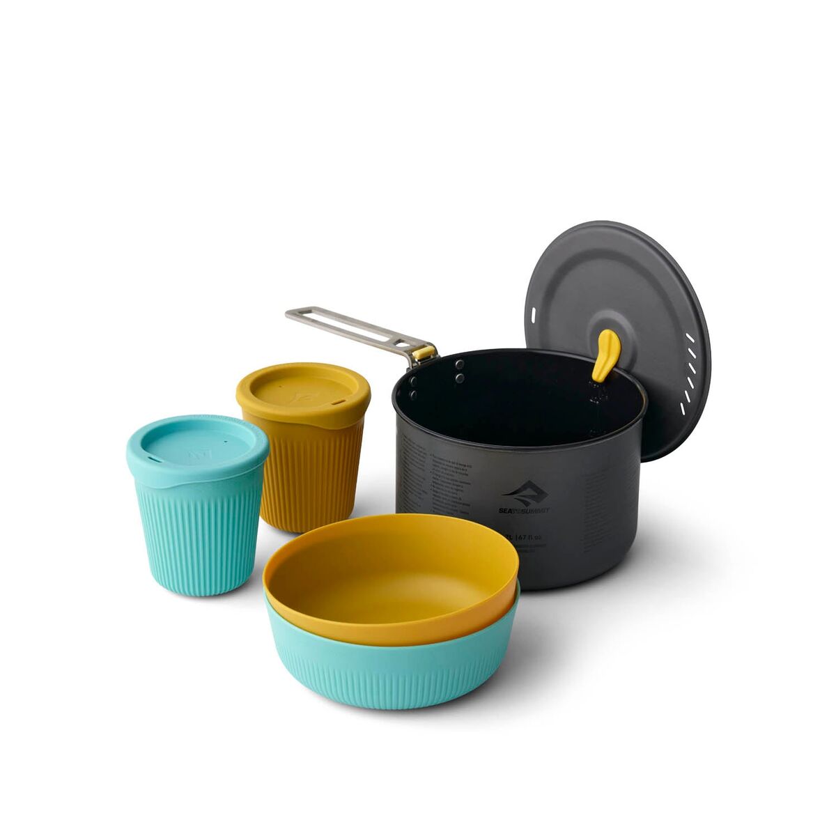 SEA TO SUMMIT Frontier UL One Pot Cook Set - [5 Piece] 2L Pot