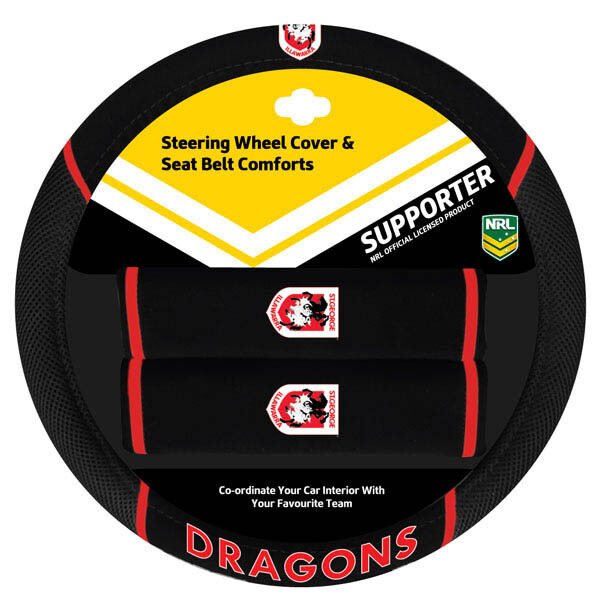Sperling NRL Steering Wheel Cover Set - Dragons