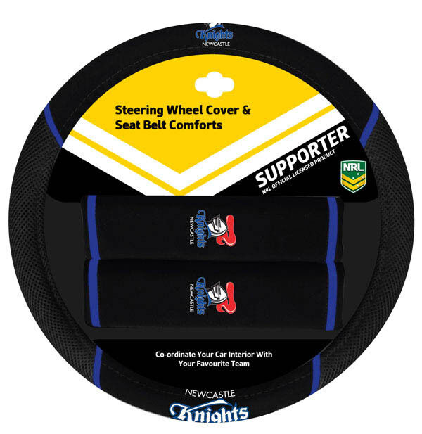 Sperling NRL Steering Wheel Cover Set - Knights