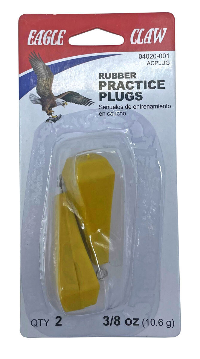 Eagle Claw cast Plug Rubber 3/8Oz(10.6G)