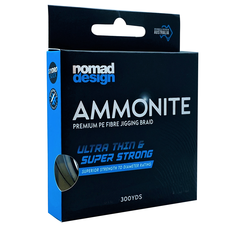 Nomad Design Ammonite Multicolour Jigging Braid 300yd - 61lb