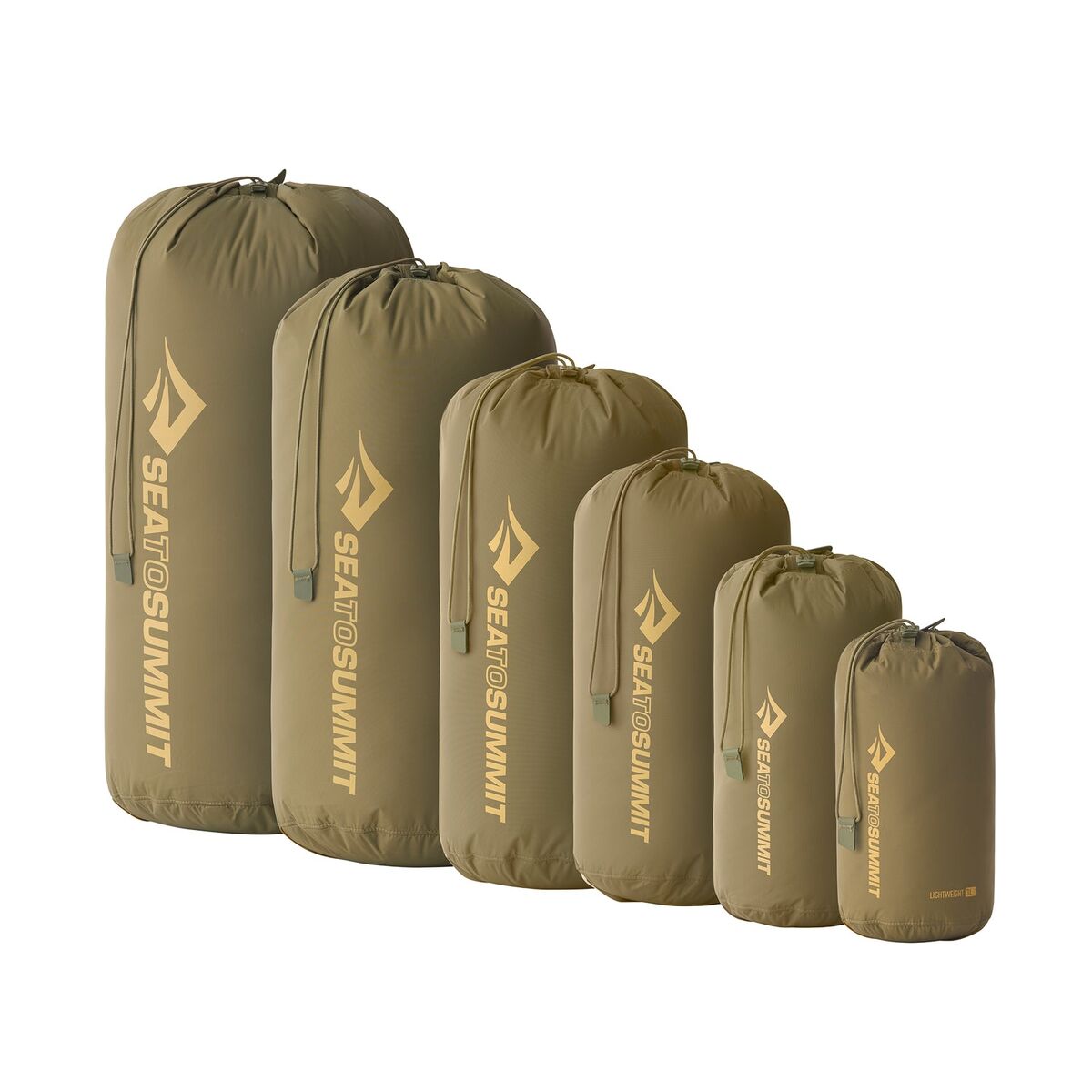 SEA TO SUMMIT Lightweight Stuff Sack - 5L Burnt Olive (RCS)
