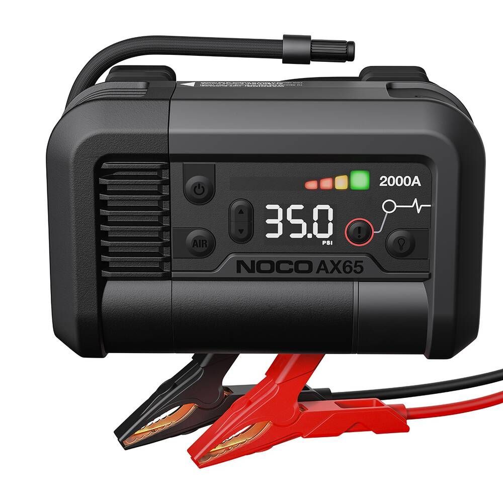Roadvision 12V/2000A INFLATOR/JUMP START 100PSI INFLAT/12V 2000A START 280 WATT MOTOR