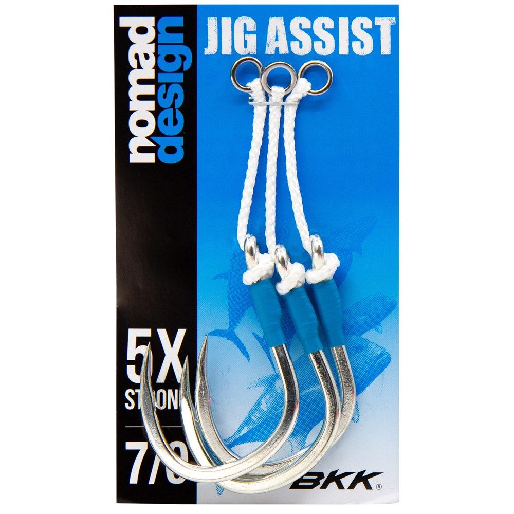 Nomad Design Jigging Assist Hook Packs - 7/0 - 3 per pack