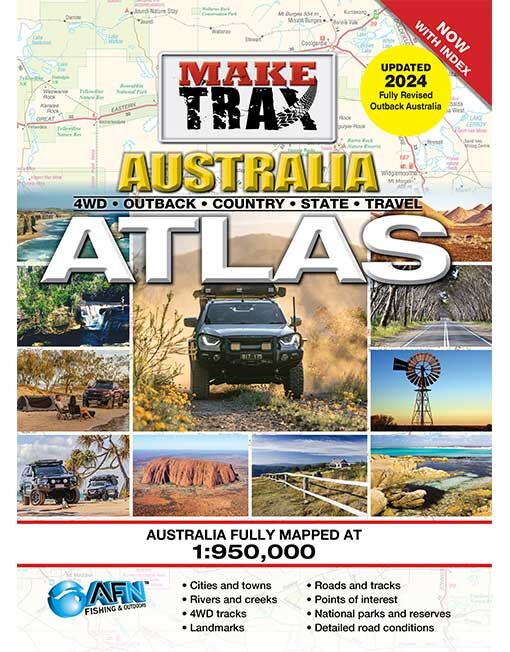 Make Trax Australia Maxi Atlas With Index