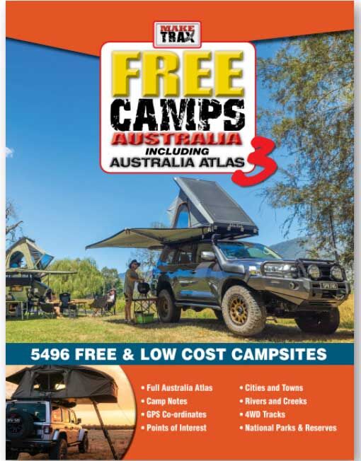 Make Trax Free Camps 3 Australia With Australia Atlas