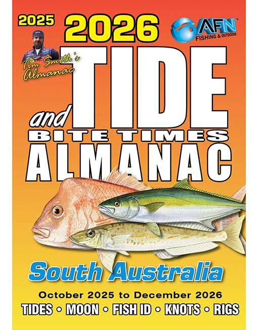 Australian Fishing Network 2026 SA Tide & Bite Time Guide
