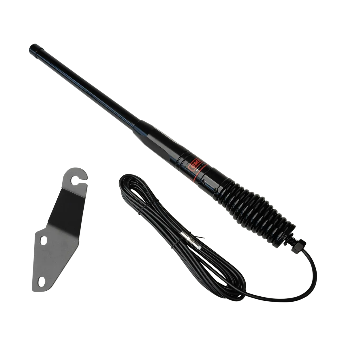 Tuff Terrain Bonnet Mount Antenna Bracket to suit Toyota Prado 150 Series & Lexus GX 460 & GME 2.1Db Antenna - Black
