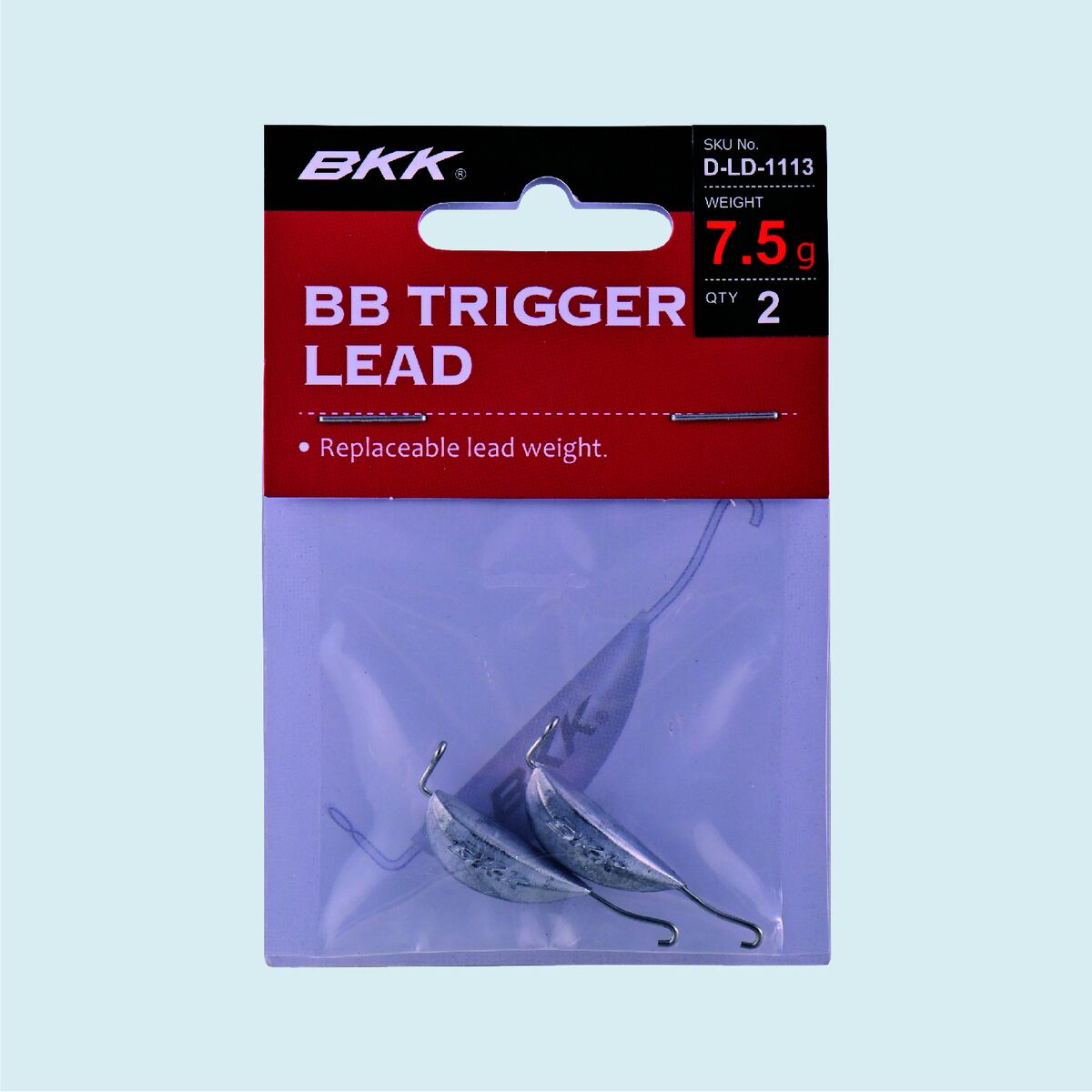 BKK BB Trigger Lead - 7.5g - 2 Per Pack