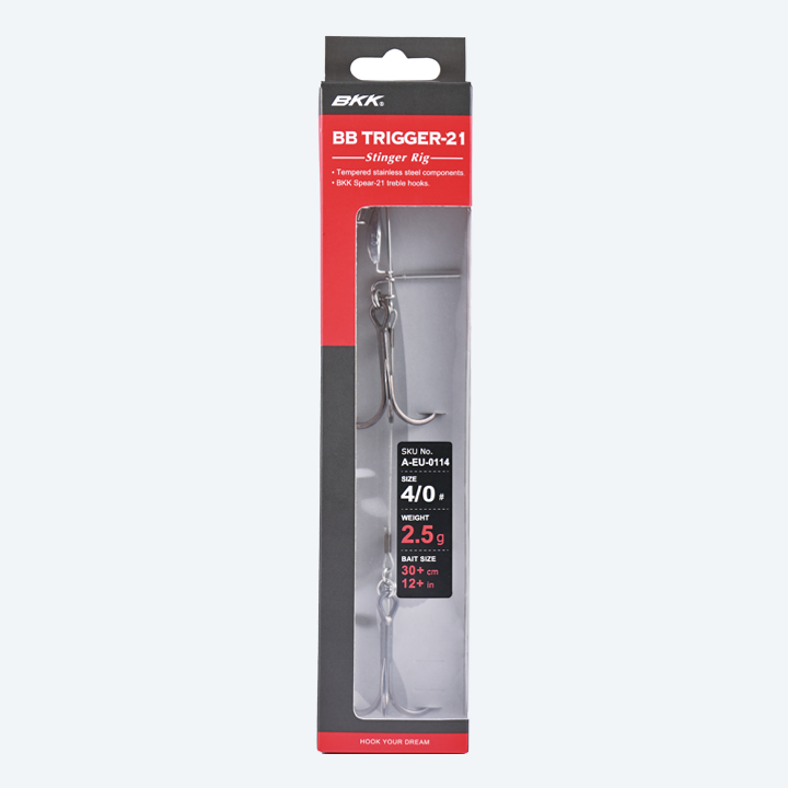 BKK BB Trigger 21 SS Hooks - 4/0 - 1 Per Pack