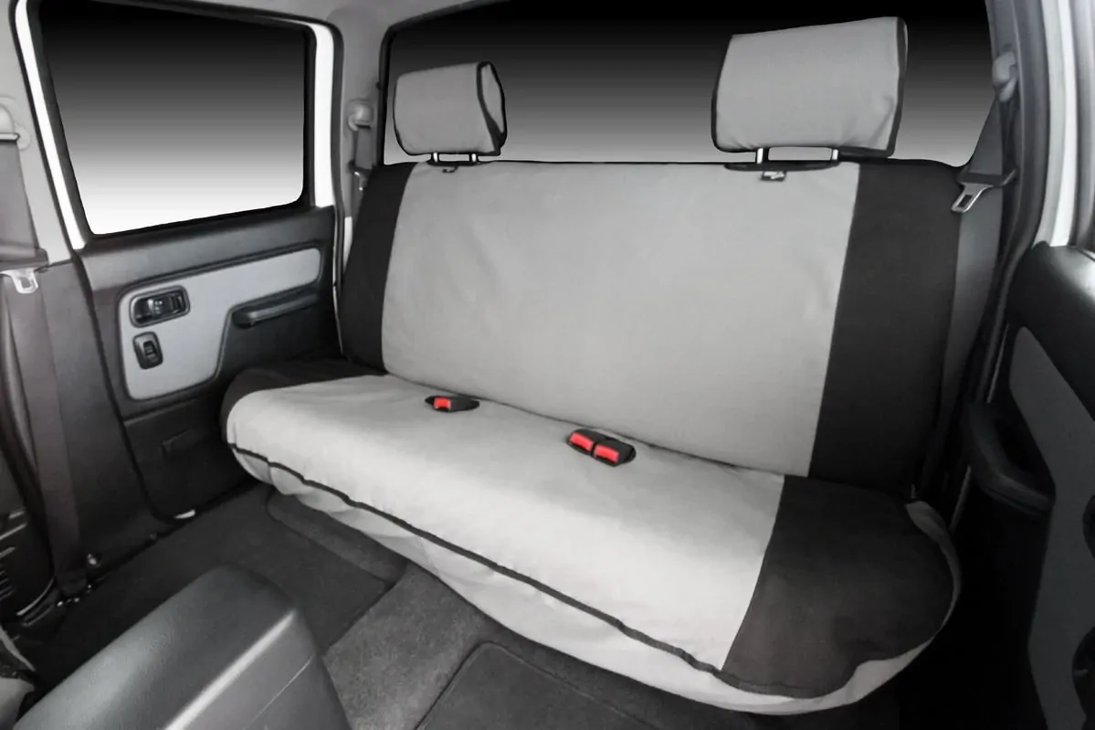 Msa Rear Full Width Bench (Mto) - Msa Premium Canvas Seat Covers To Suit Bravo - Series 1, Series 2, Series 3, Facelift Model - 06/99-11/06