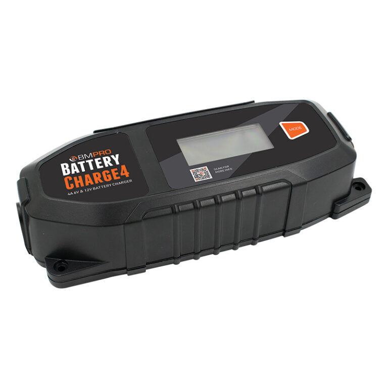 BMPRO BatteryCharge4 amp 6v and 12v Battery Charger