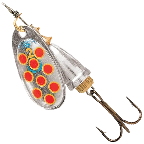 Blue Fox Vibrax Hot Pepper 2mm 6g - Silver Red