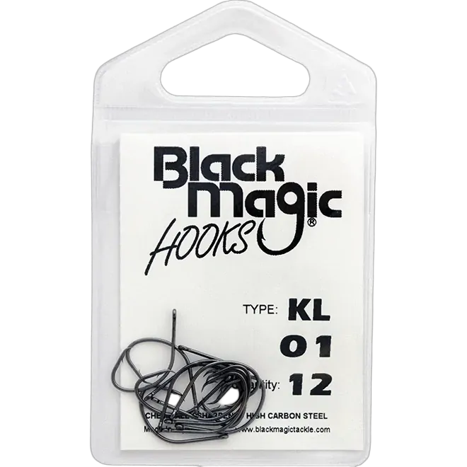 Black Magic KL #01 Hook Smalll Pack (12 Hooks)