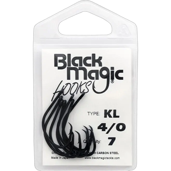 Black Magic KL #4/0 Hook Smalll Pack (7)