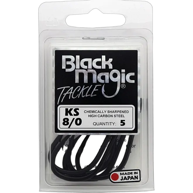 Black Magic KS 8/0 Hook Economy Pack (5)