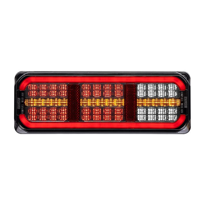 Roadvision LED Rear Combination Lamp 10-30V Stop/Tail/Ind/Rev/Ref 285x105mm