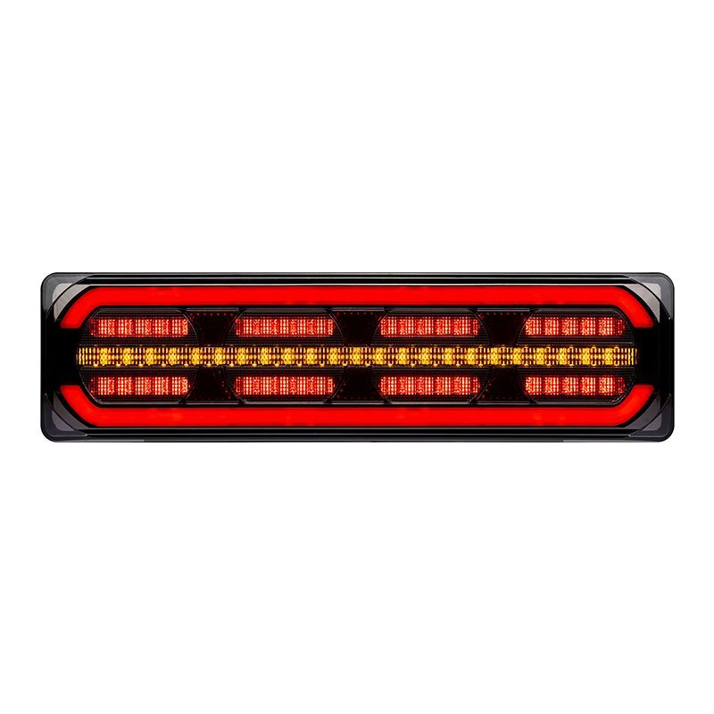 Roadvision LED Rear Combination Lamp 10-30V Stop/Tail/Ind/Ref Glowtech Tail 390x105x39mm