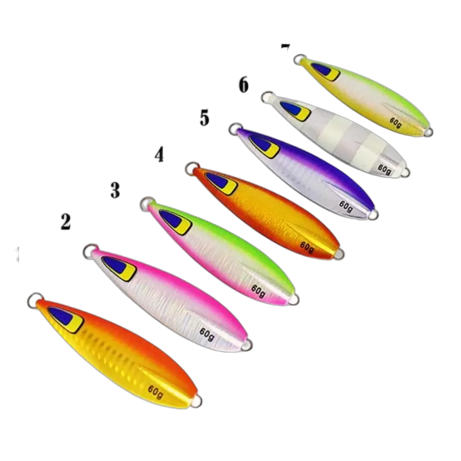 Slow Pitch Jig 60grm Pink/Silver - King (2)