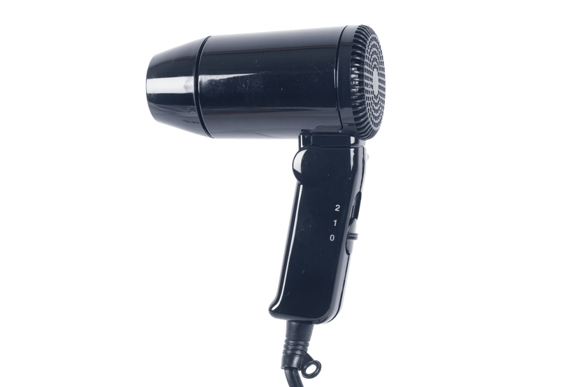 Wildtrak 12V Portable Car Hairdryer Black