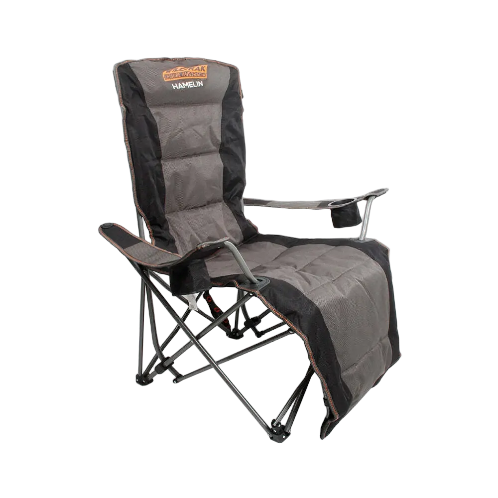 Wildtrak Hamelin Camp Lounger 150Kg Wr 146 X 59.5 X 105Cm