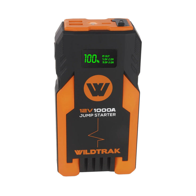 Wildtrak Jumpstarter S1000A 13Kmah H/D Case Torch