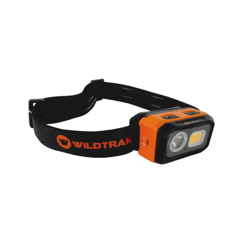 Wildtrak Headlamp 500 Sensor Dual Power Rechargeable