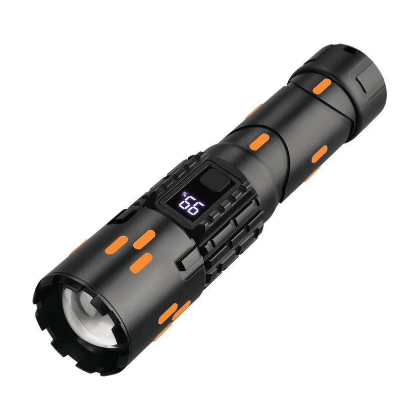 Wildtrak Rechargeable 1500 Lumen 3000Mah Flashlight 17x4cm