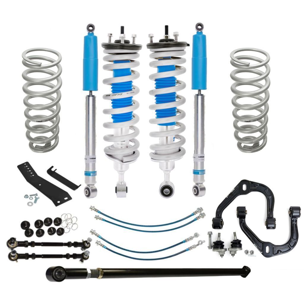 CalOffroad Platinum Lift Kit Tour Pack,Stage 2,3" Lift with Coil Rear,Front Coil (Med),Rear Coil (Light-Med) to suit Nissan Navara NP300 15on
