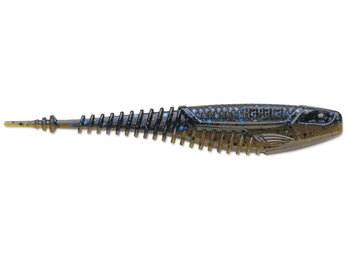 Rapala Crush City Freeloader 4" Soft Plastic Black Blue Green Pumpkin