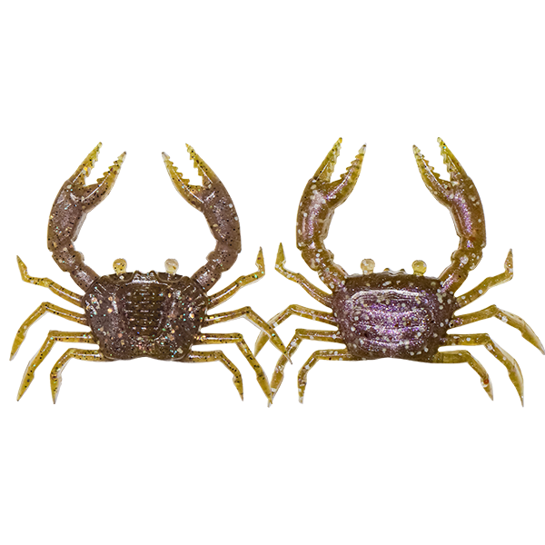 Rapala Crush City Trickster 1.5" Soft Plastic Ghost Crab