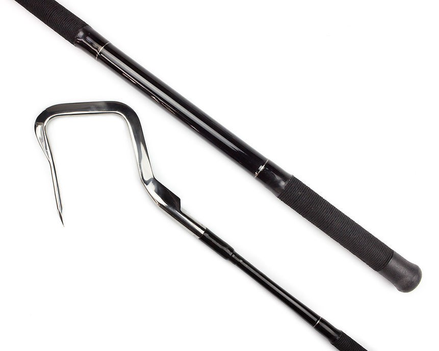 Hookem Cast Diamond Fixed Gaff - 4" (100mm) - 1.2M Fibreglass