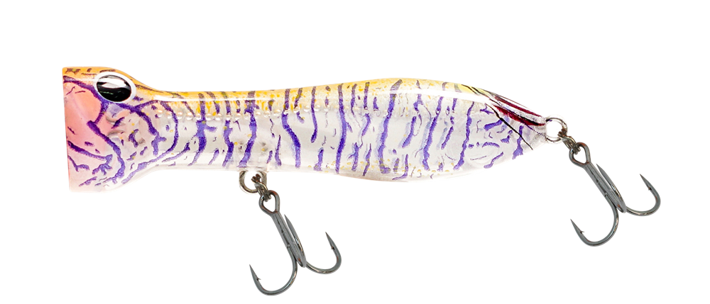 Nomad Design Chug Norris 50 Popper 50mm - HPSR - Holographic PurpleShrimp