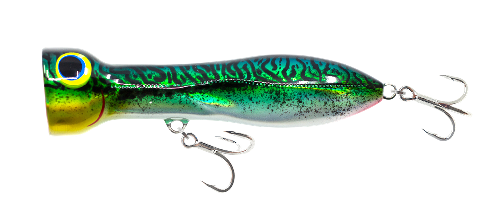 Nomad Design Chug Norris 95 Popper 95mm - SGM - Silver Green Mackerel