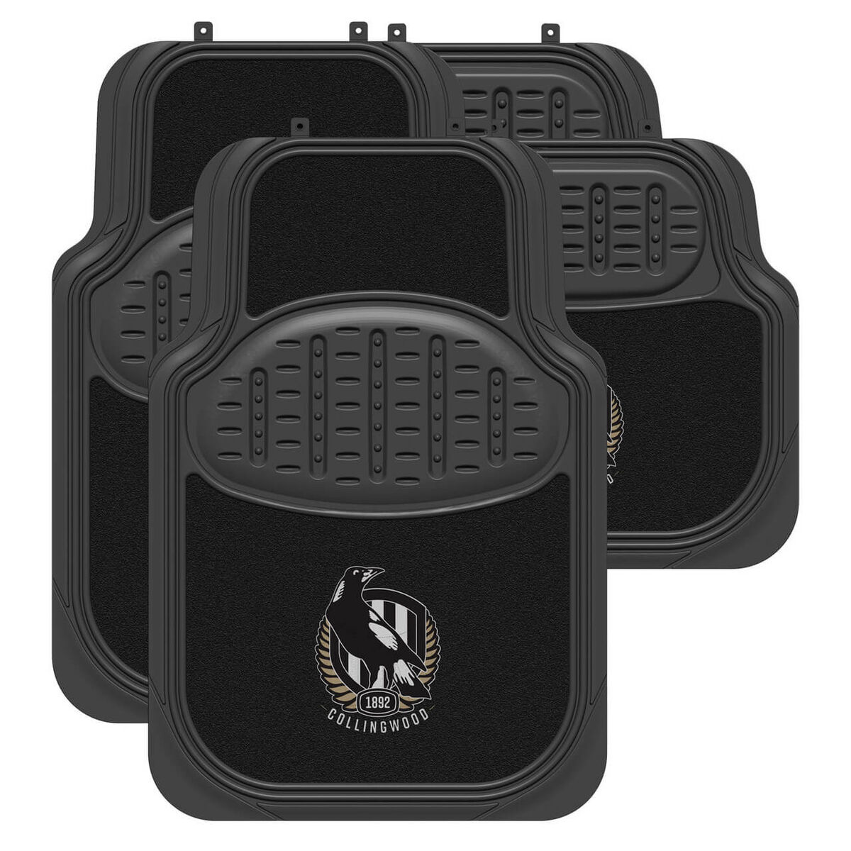 Sperling AFL Car Mats - Collingwood