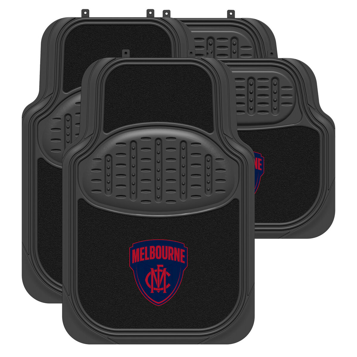 Sperling AFL Car Mats - Melbourne 'Demons'