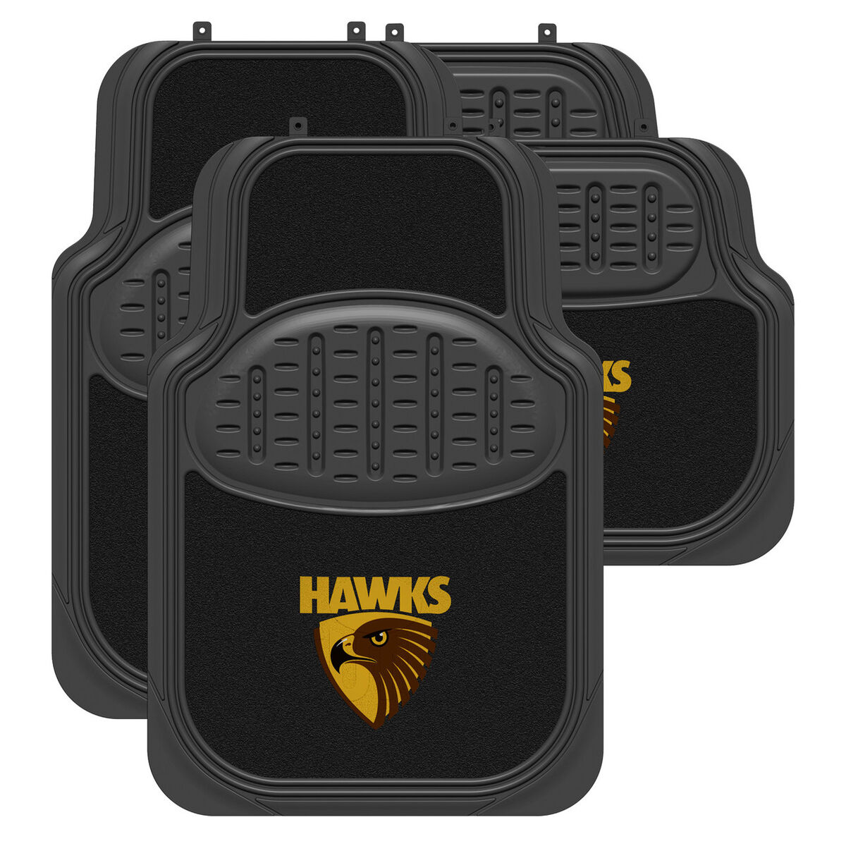 Sperling AFL Car Mats - Hawthorn