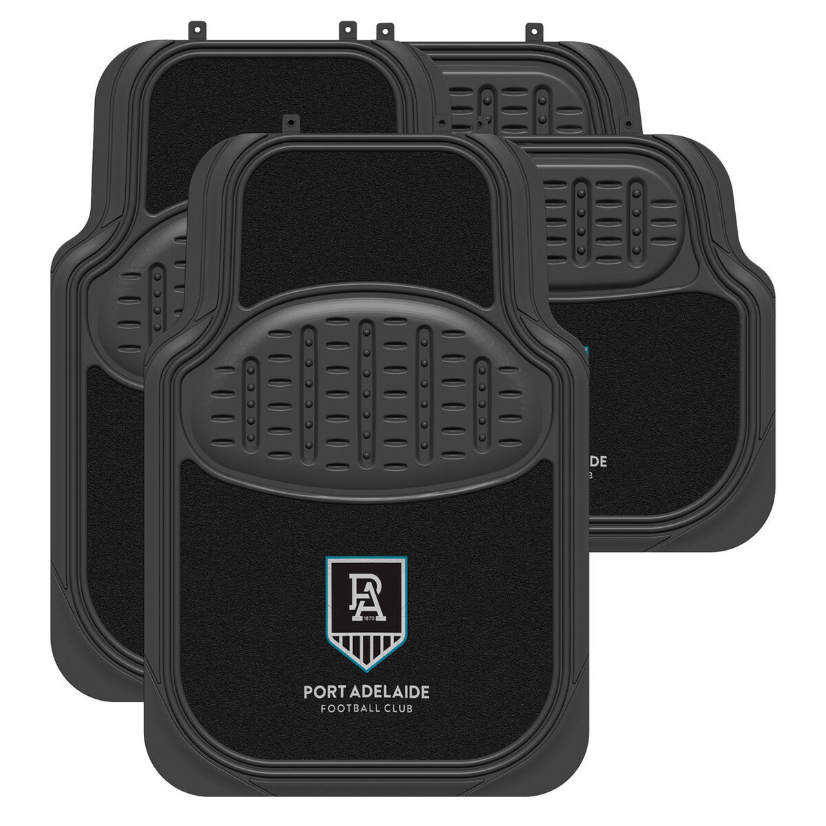 Sperling AFL Car Mats - Port Adelaide 'Power'