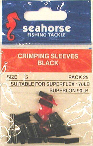 Seahorse Tackle Crimping Sleeves #5 Pack 25
