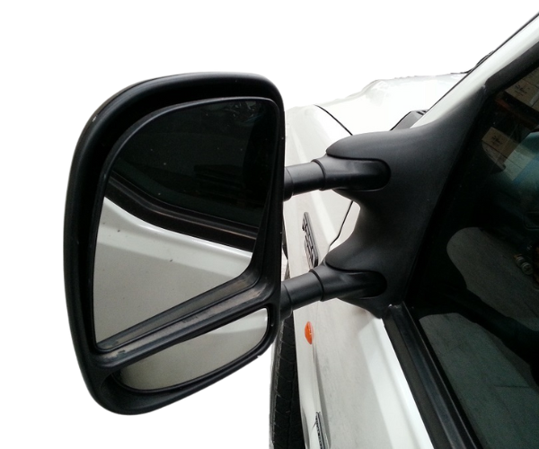 Full Replacement Towing Mirrors [Electric; Black] - Ford F-250 and F-350 Series 1999-2012
