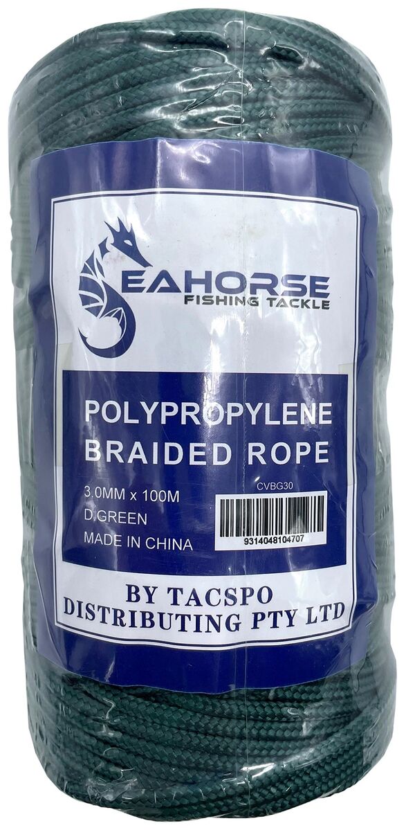 Seahorse Tackle Cord Ven Blind 3.0mmx100Yd Green
