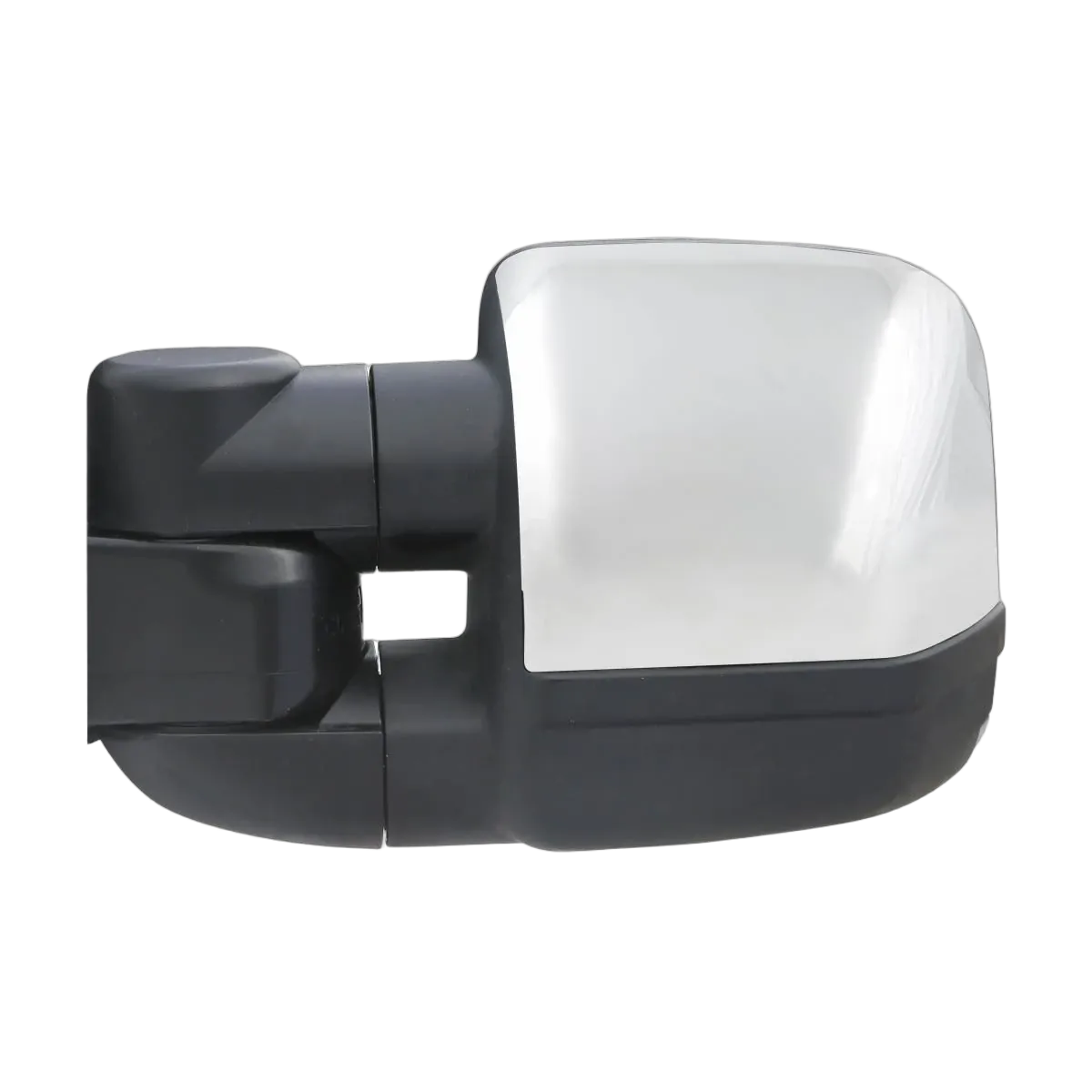 Clearview Towing Mirrors [Compact, Pair, Heated, Power-fold, Multi-Signal, Electric, Chrome] - Ford Ranger 2012 on