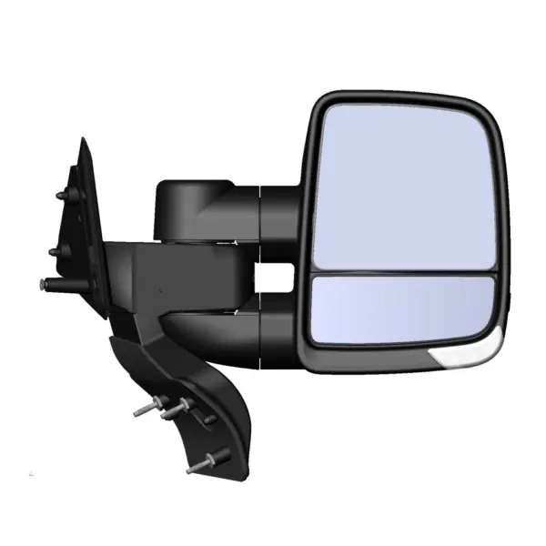 Clearview Towing Mirrors [Next Gen, Pair, Heat, Power-Fold, BSM, Auto Tilt, Puddle Lights, Indicators, Electric, Black] - suits Toyota LC 300 Series G
