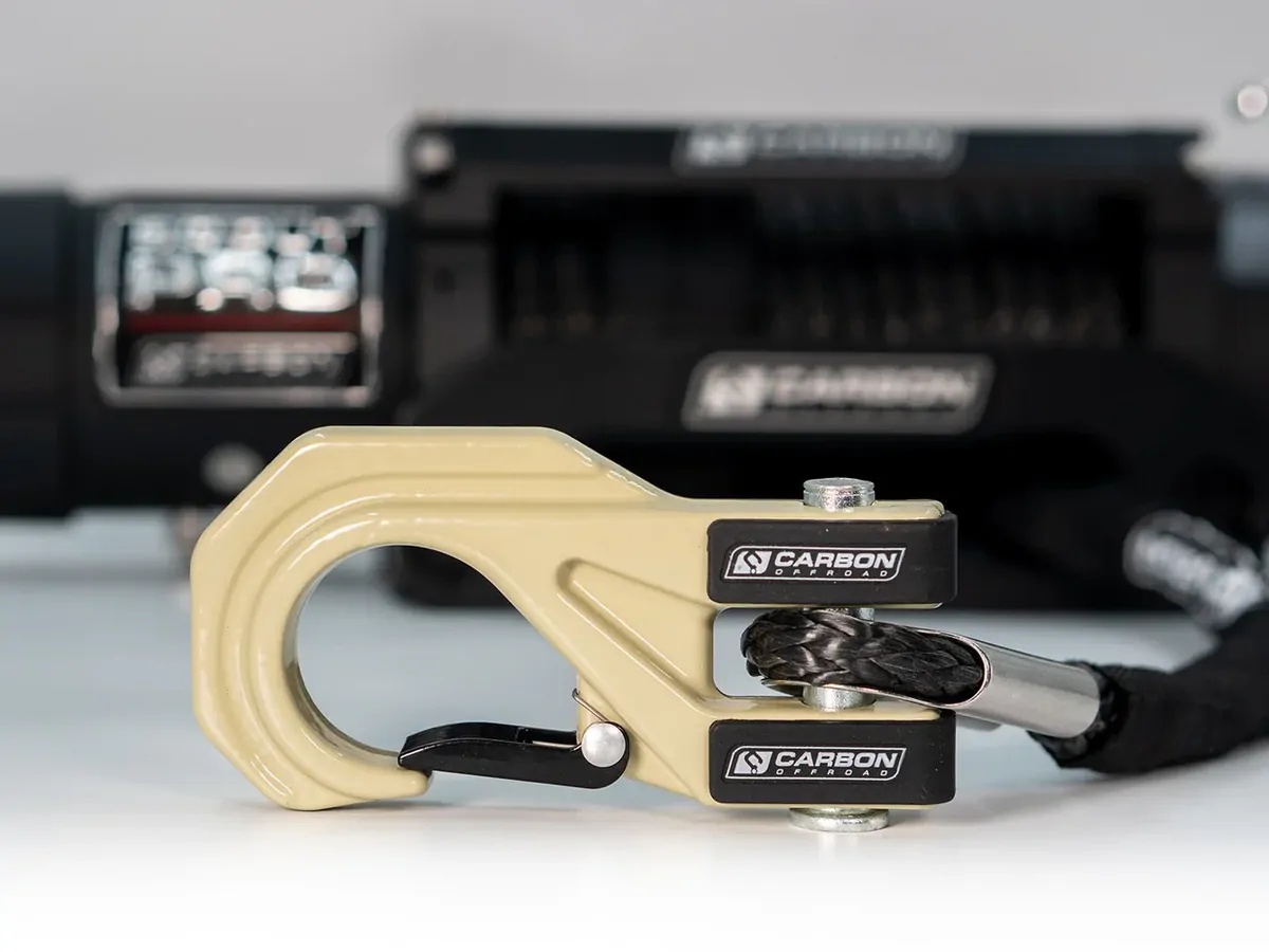 Carbon Scout Pro - 15000lb Winch V3 with Mega Pro Winch Hook - Sandy ...