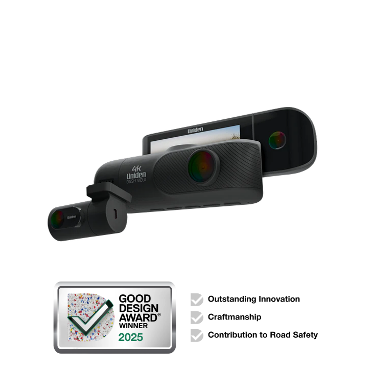 Uniden Dash View 40R 3-In-1 Dash Camera
