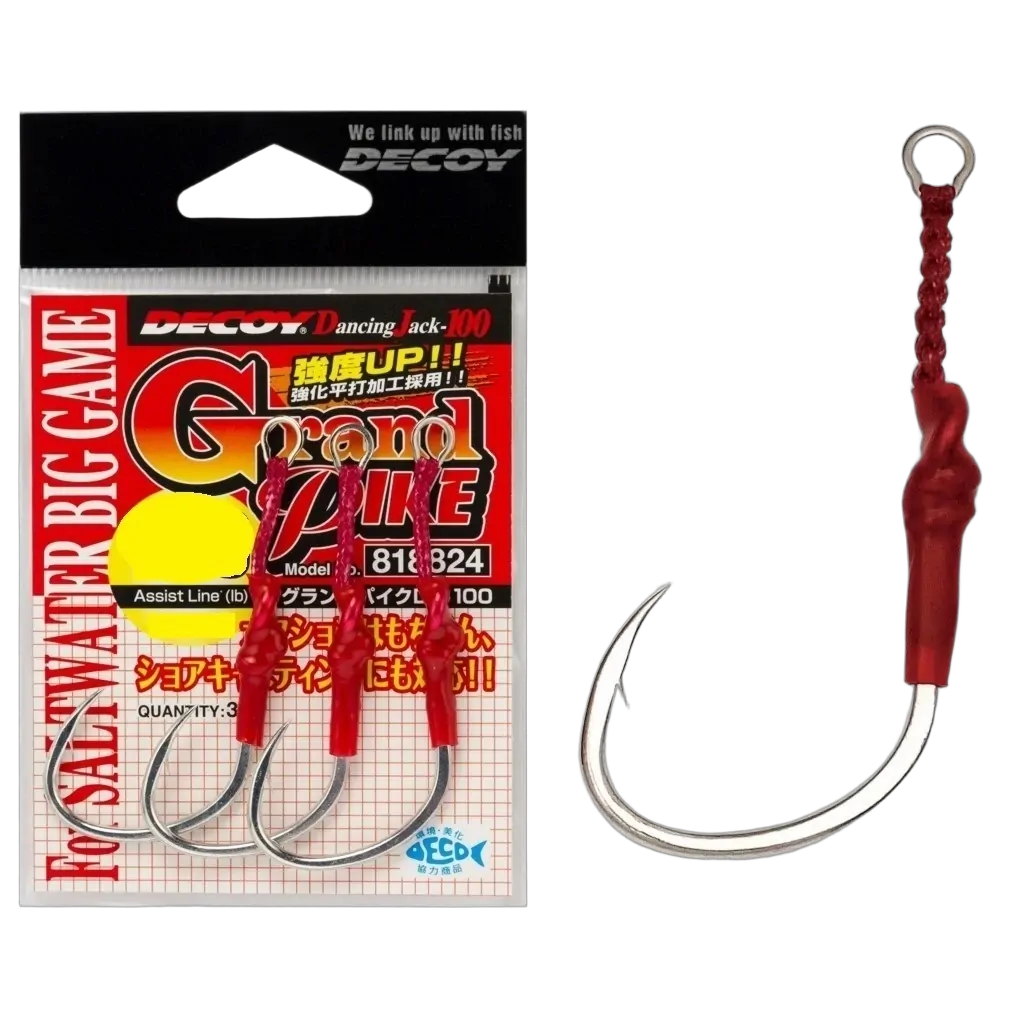 Hameçon Assisté Decoy DJ-91 - Taille L - Micro Game - Lot De 6 - Neuf