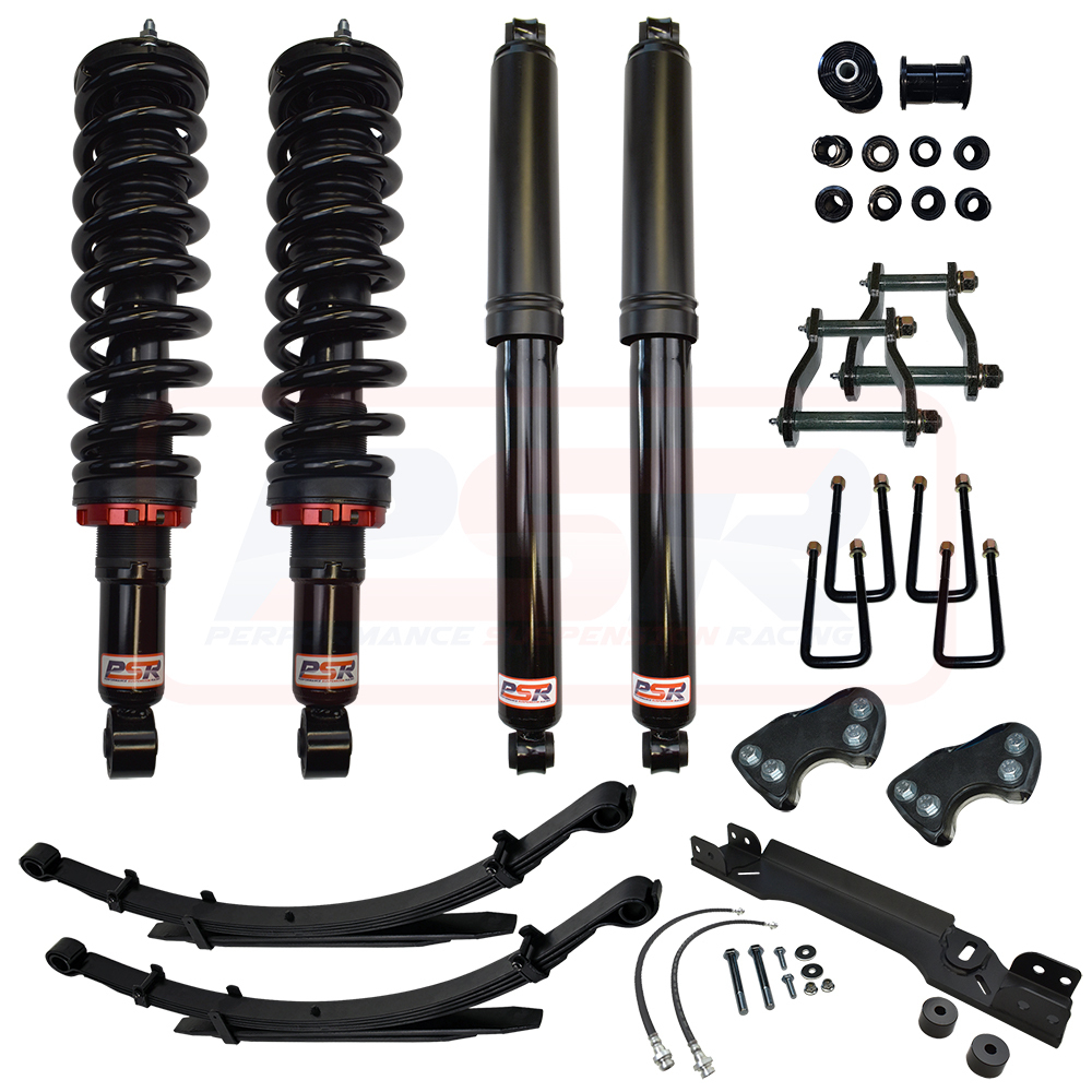 PSR TTG Rear Shock Absorber 670mm Open Large Eye 19mm Bush Ends main image 0