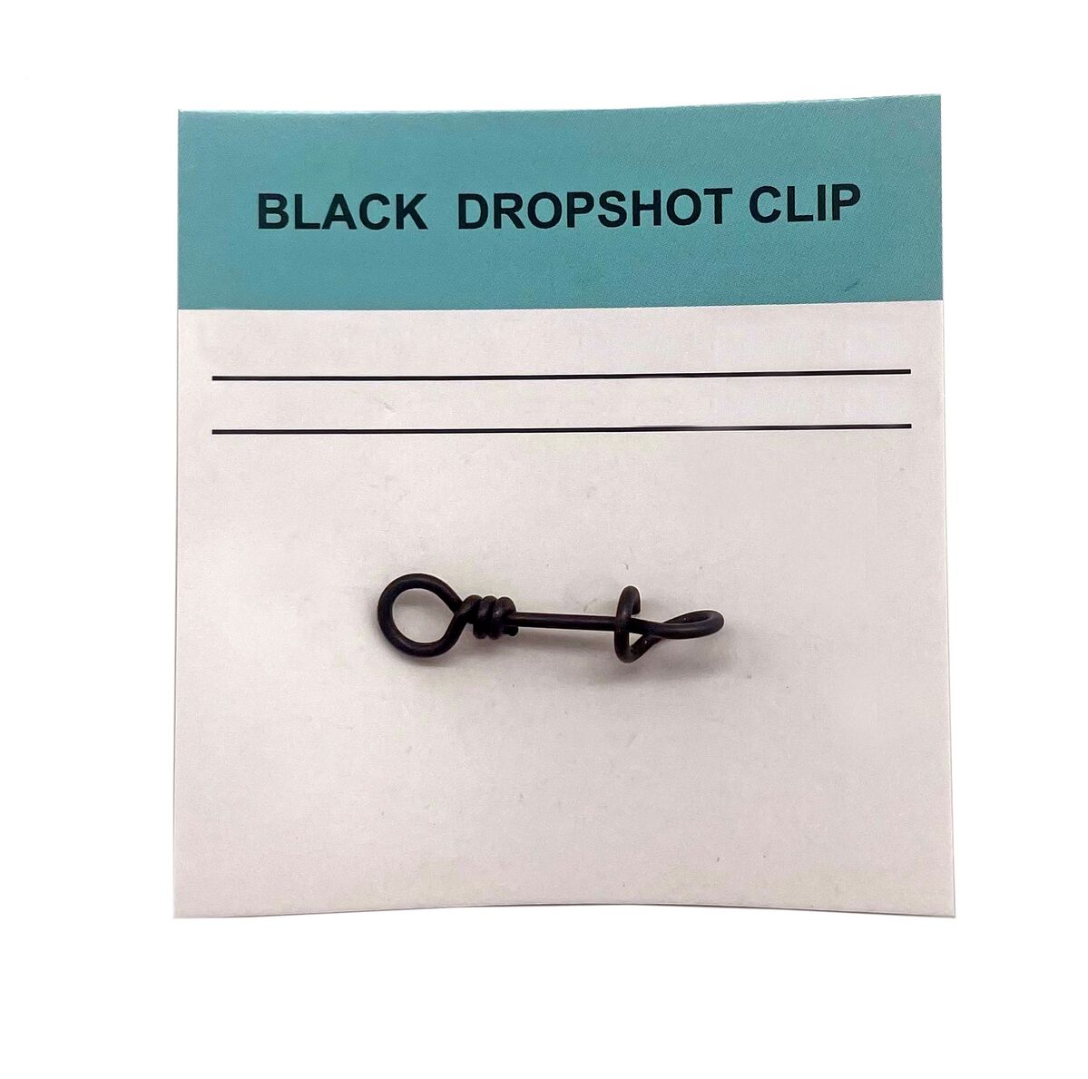 Seahorse Tackle Black Drop Shot Clip 95Lb 25mm