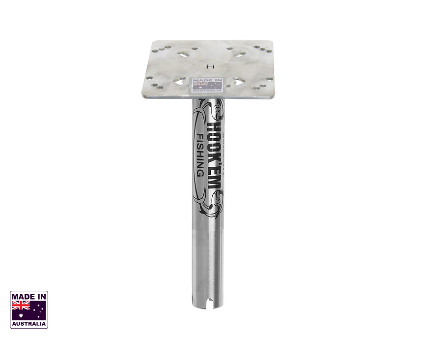 Hookem Universal Downrigger Base - Fits 30Â° Rod Holders